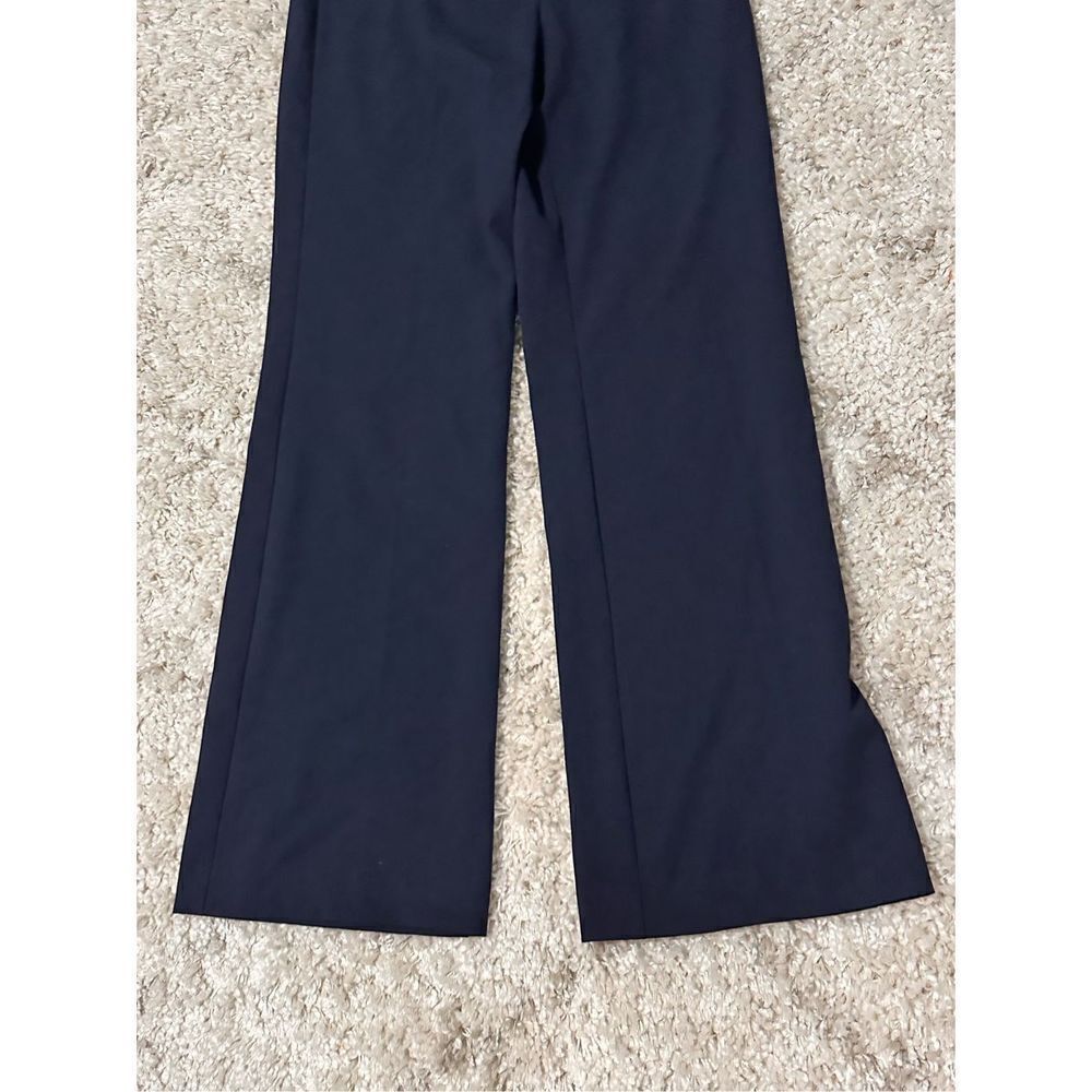 NEW WITH TAGS NWT Ellen Tracy Betty Wide Leg Dress Pants NAVY BLUE SIZE 2 - Picture 2 of 9